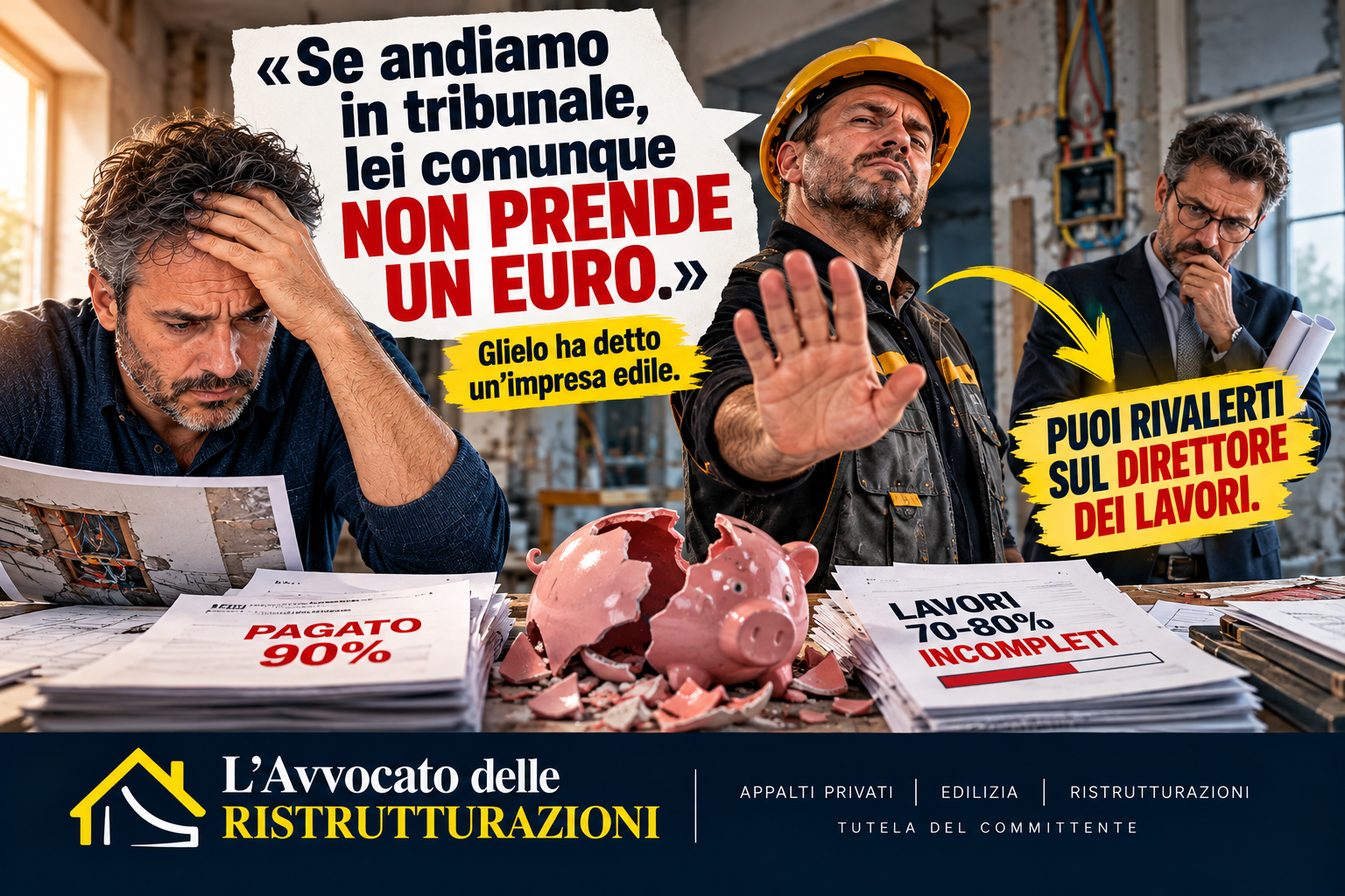 Responsabilità solidale tra impresa e direttore dei lavori